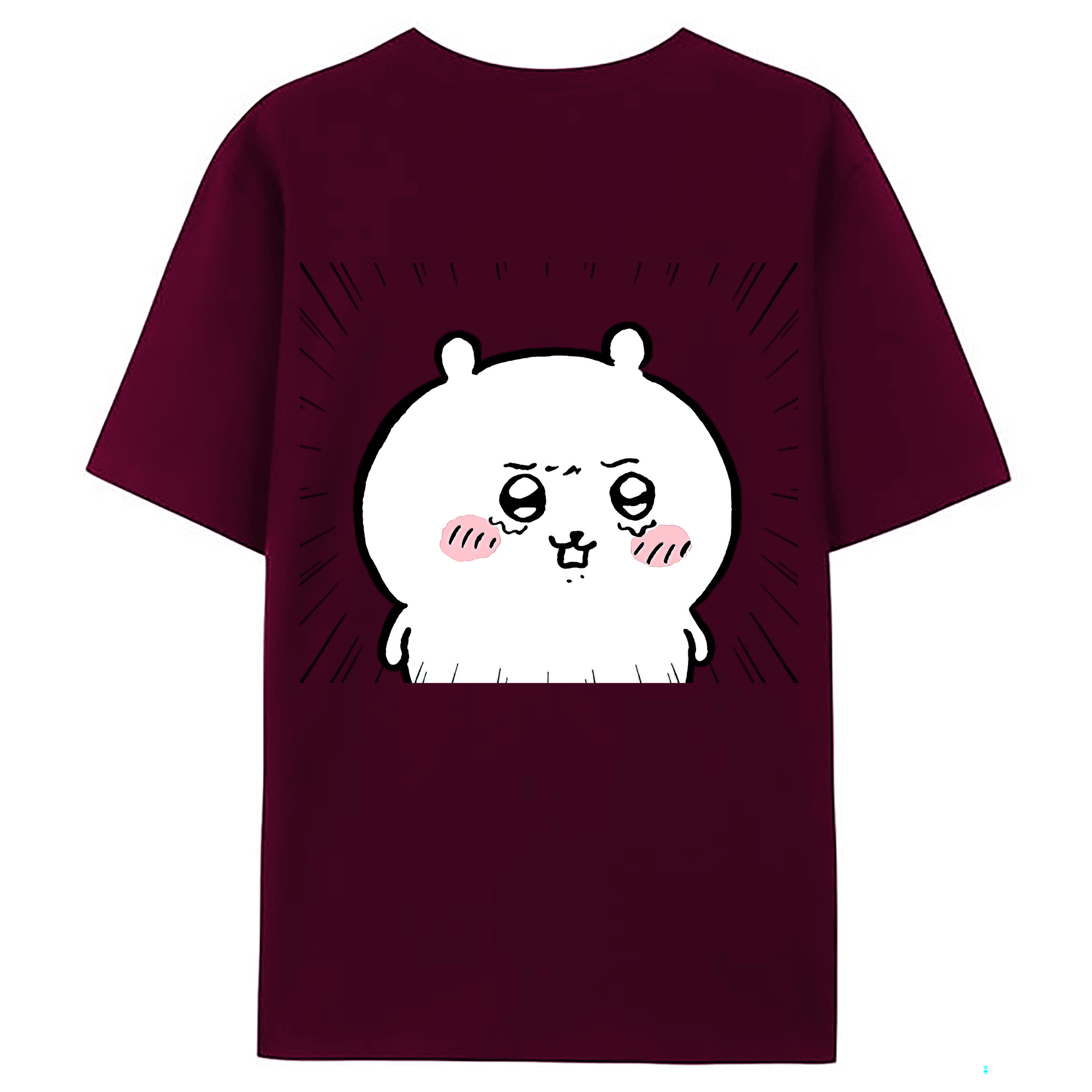 （画像用） ちいかわ ちいかわ Chii-kawa chiikawa レディース半袖Tシャツ(バックプリント)